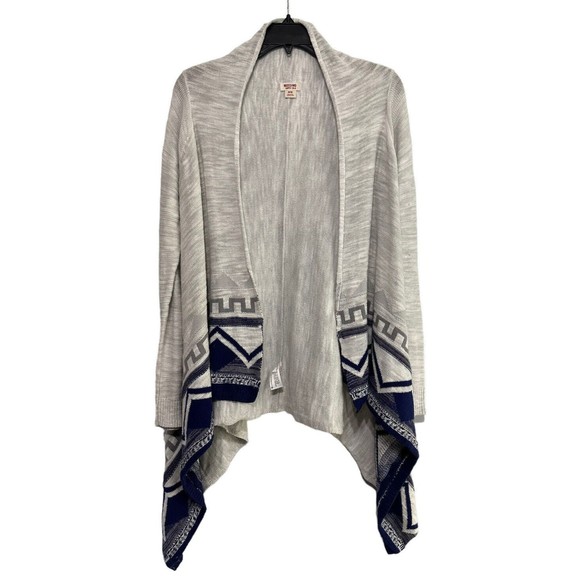 Mossimo Supply Co Womens‎ Cardigan Size M Boho Tribal Long Sleeve Sweater Cotton - Picture 1 of 7